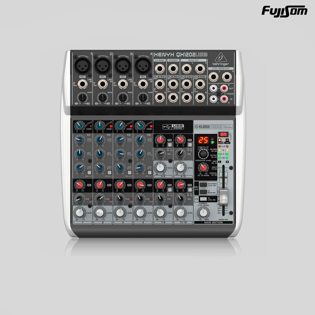 MESA BEHRINGER XENYX QX-1202 12 CANAIS