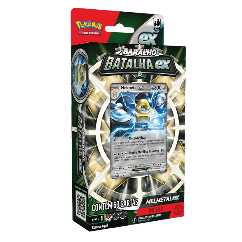 POKEMON DECK DE BATALHA EX MELMETAL