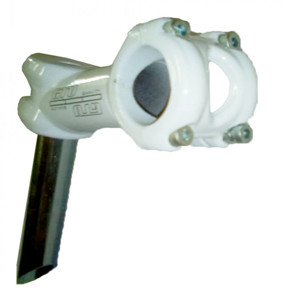 SUPORTE MTB AL. STANDART 31.8MM BRANCO