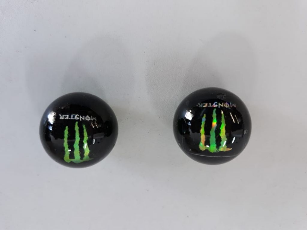 TAMPA VALVULA MONSTER (CARTELA 10 PR.)