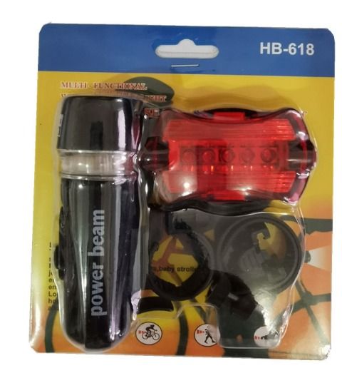 FAROL 5 LEDS + VISTA LIGHT 5L. PRETO