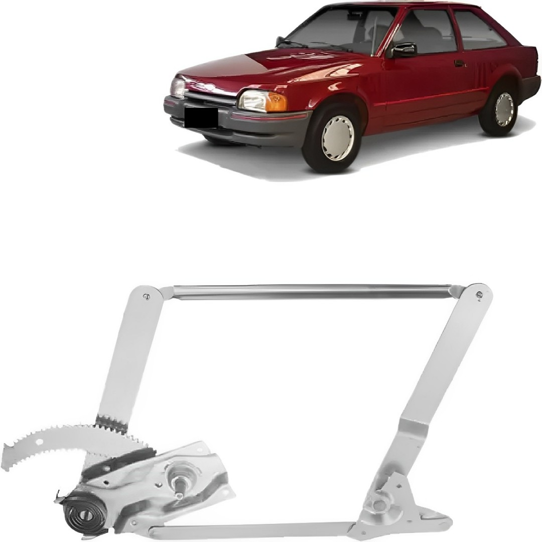 MAQUINA VIDRO MANUAL ESCORT 1983 A 1988 PINO BAIXO