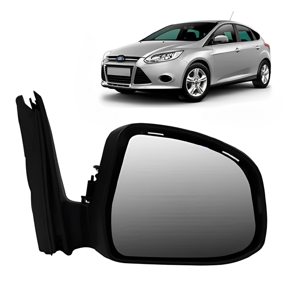 RETROVISOR EXTERNO FORD FOCUS 2014 A 2016 ELETRICO COM SETA