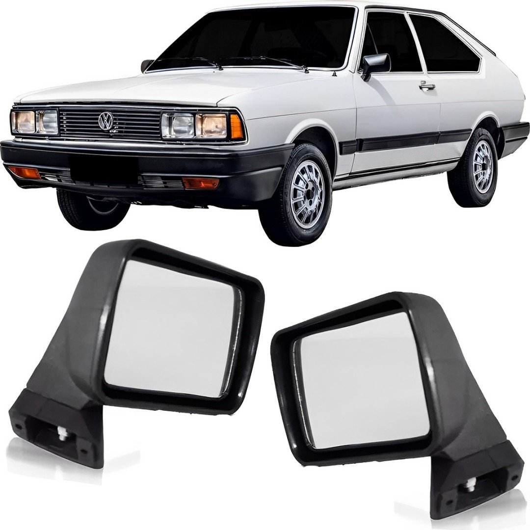 RETROVISOR EXTERNO VW PASSAT 1983 ATE 1989 SEM CONTROLE