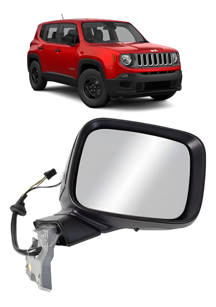 RETROVISOR JEEP RENEGADE 2015 ATE 2017 ELETRICO COM SETA