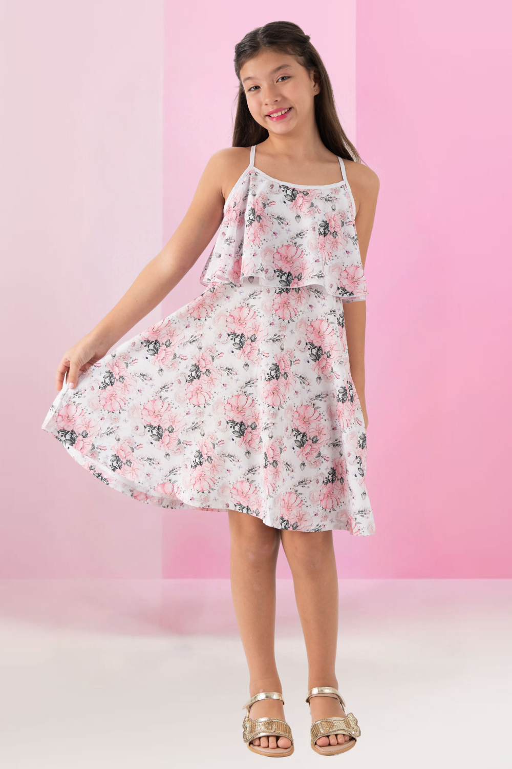 Vestido Juvenil Menina Mily 