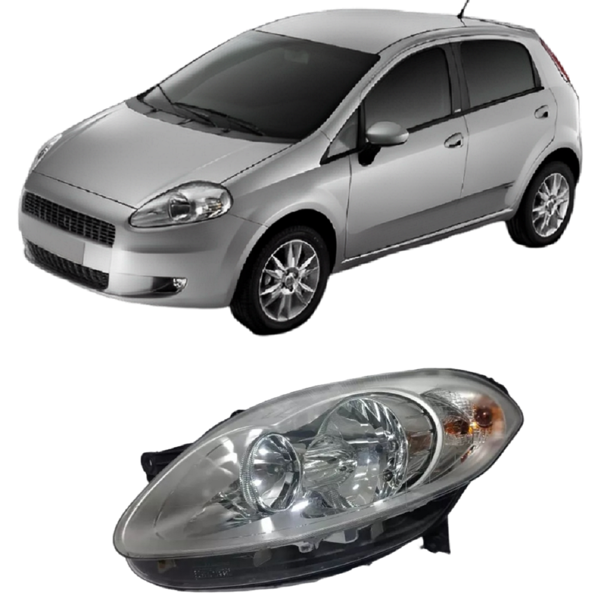 FAROL PUNTO 2012 A 2016 - C/PISCA - ORGUS - ESQUERDO