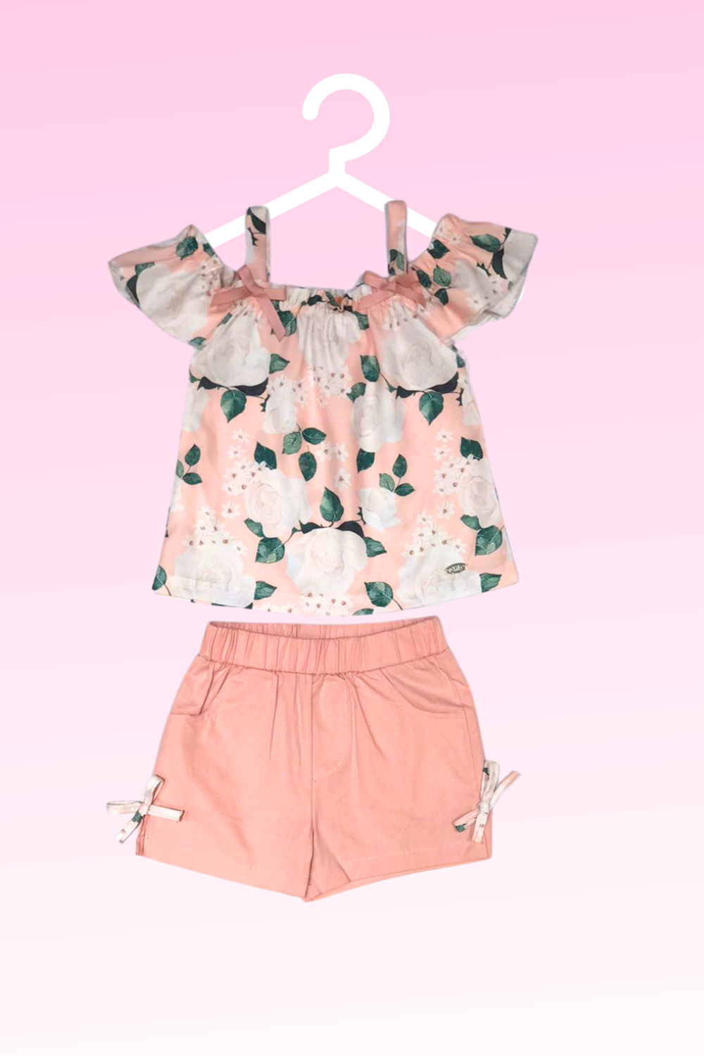 Conjunto Baby Verão Floral Menina