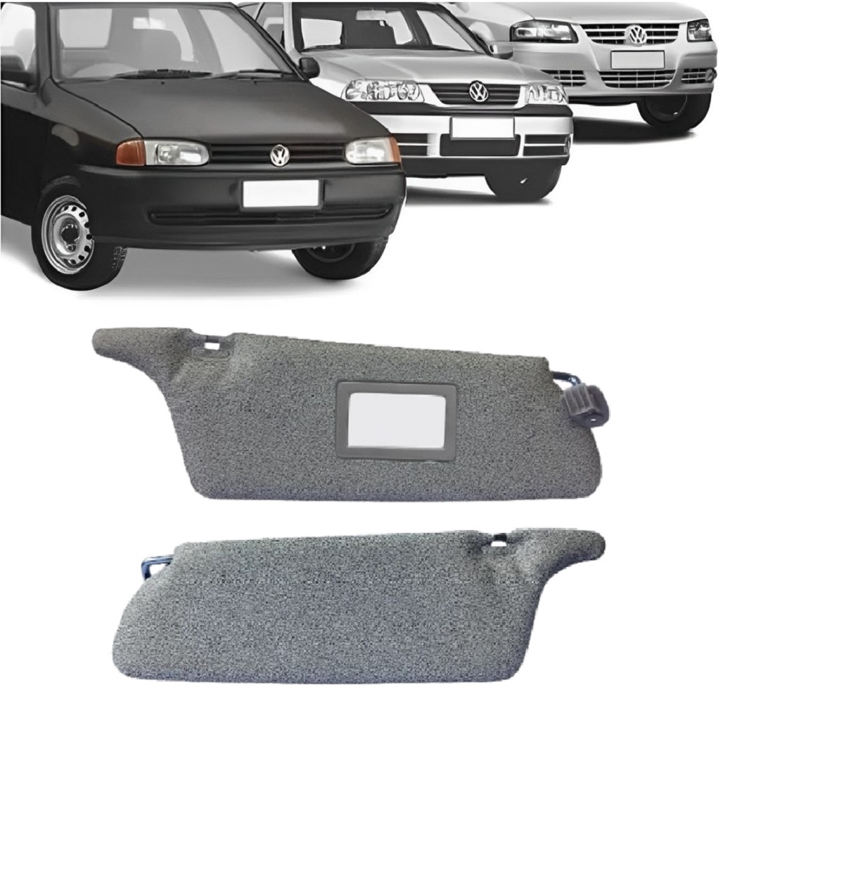 QUEBRA SOL VW GOL/PARATI G2 95 A 99 SALPICADO C/ESPELHO LD