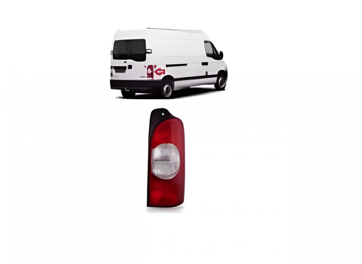 LANTERNA TRASEIRA RENAULT MASTER 2007 ATE 2012 LADO DIREITO