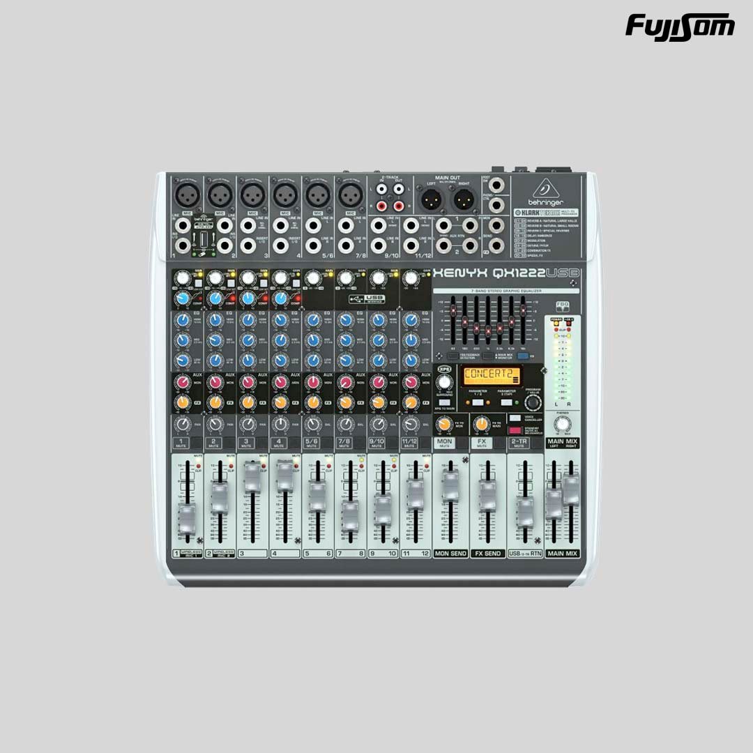 MESA BEHRINGER XENYX QX-1222 12 CANAIS