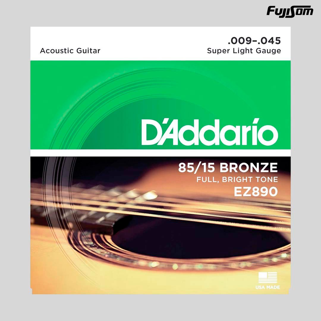 ENCORDOAMENTO DADDARIO PARA VIOLÃO AÇO 009 EZ-890