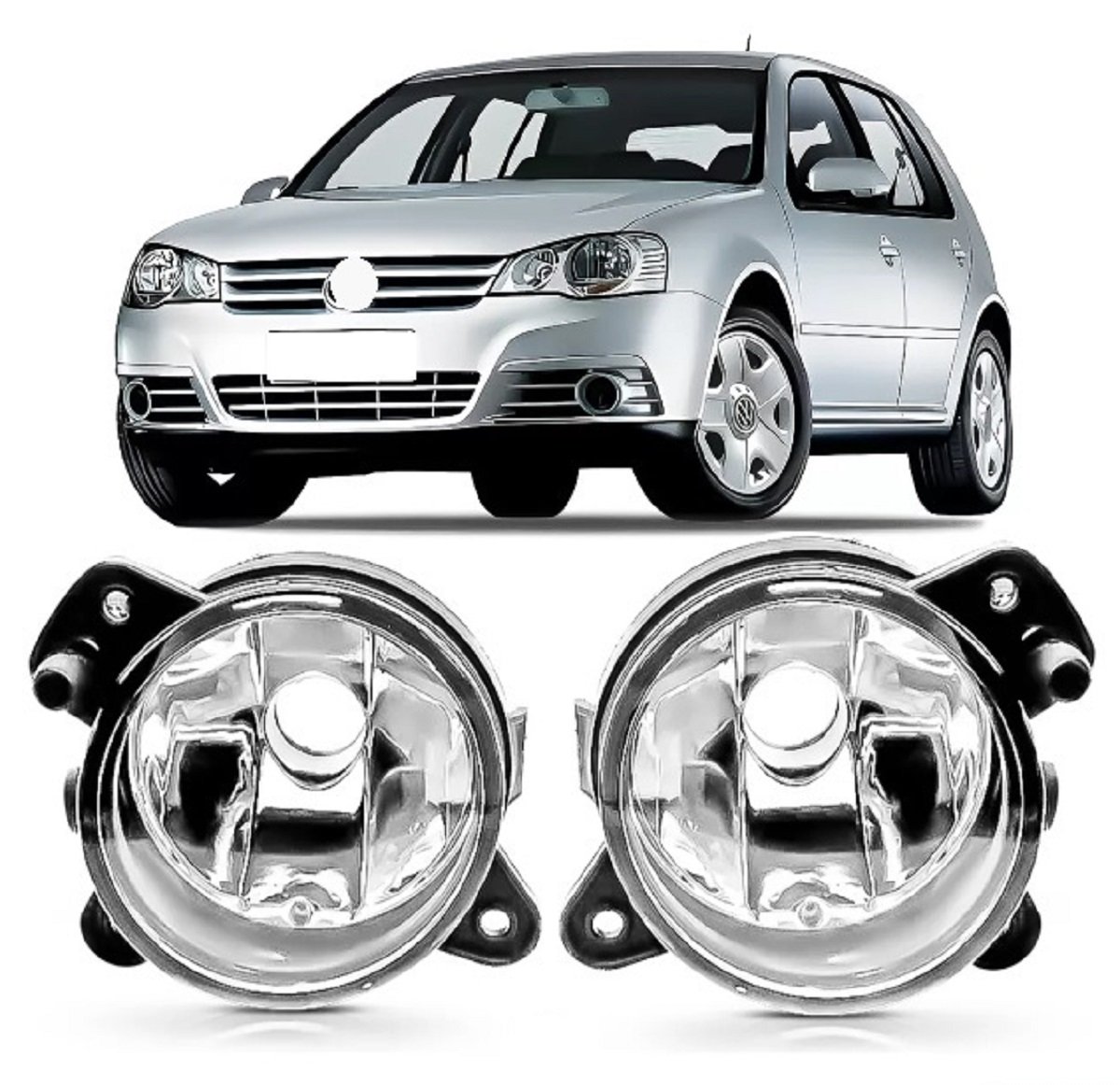 KIT FAROL AUXILIAR NEBLINA - GOLF 2006 A 2012 - ORGUS