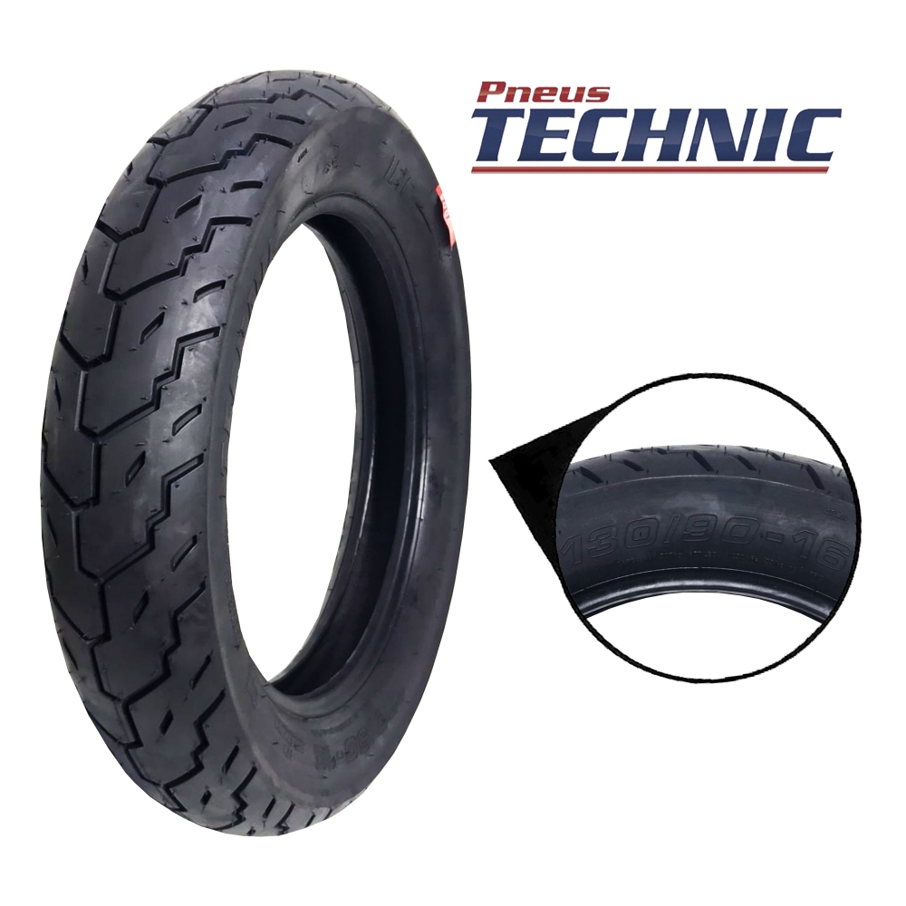 Pneu Moto Iron Sem Camara 130/90-16 Technic
