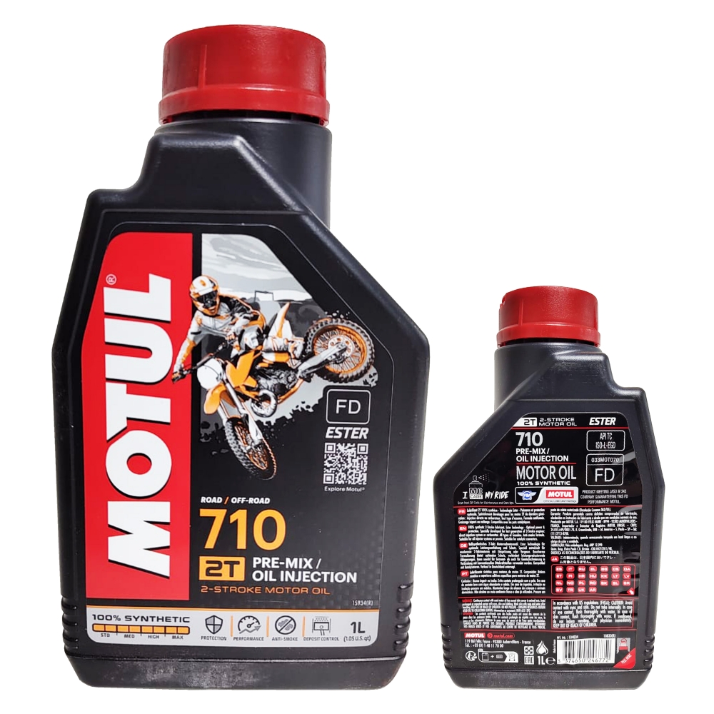 Óleo Motor 710 - 2T Stroke Motor Oil Ester Core Enduro