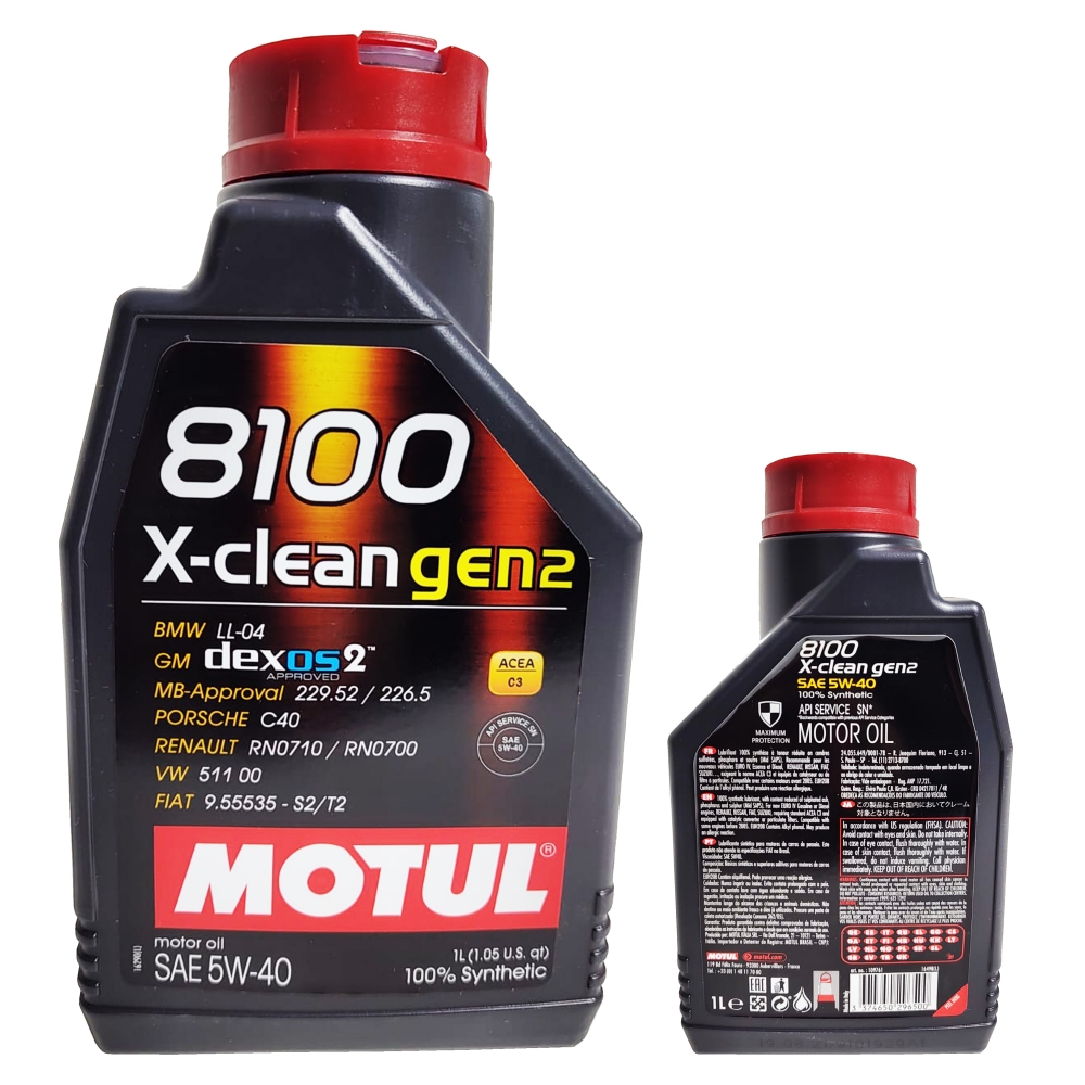 Óleo Motor 8100 5w40 X Clean Gen 2 100% Sintetico