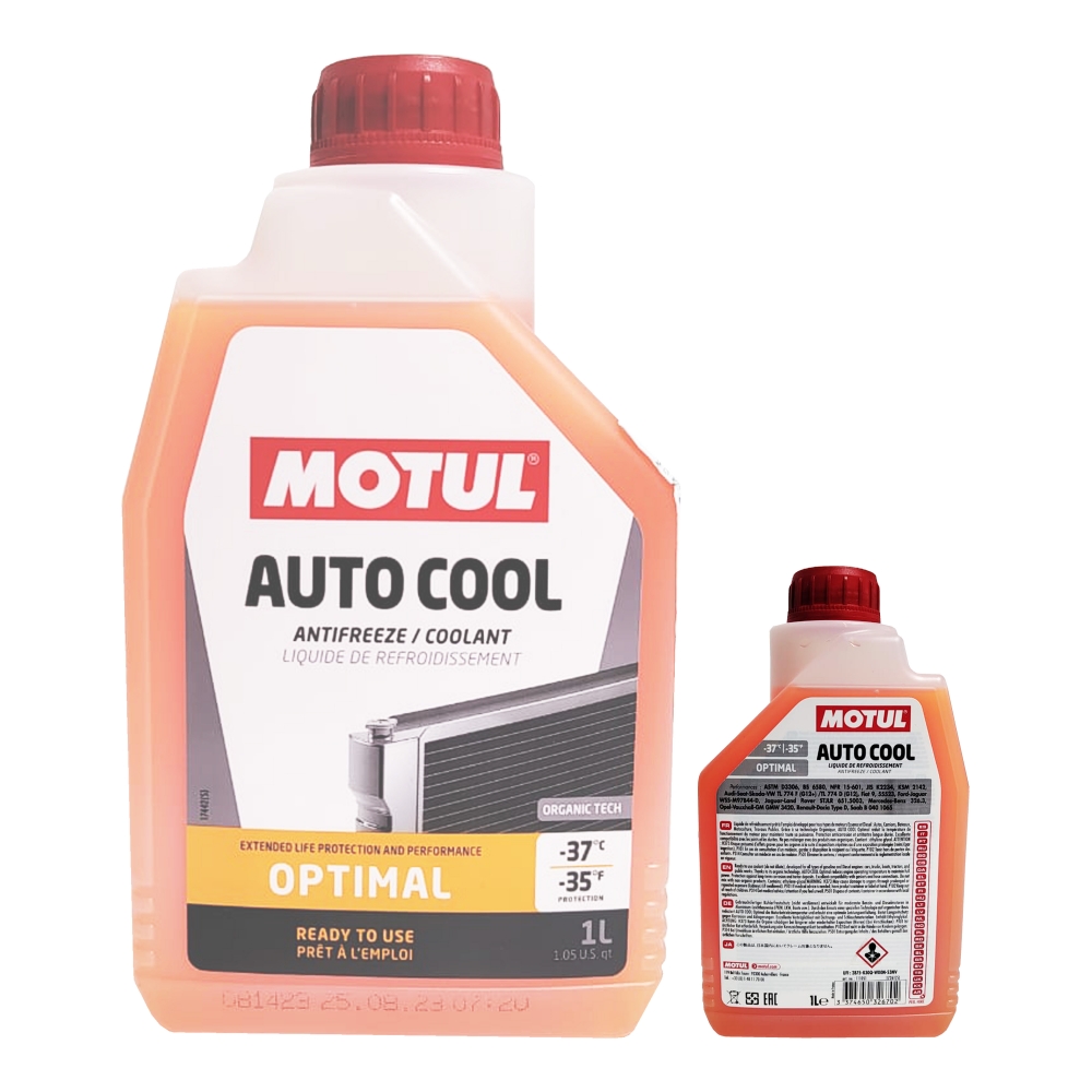 Fluido Radiador 1 L Motul Autocool Optimal -37 Anticorrosivo