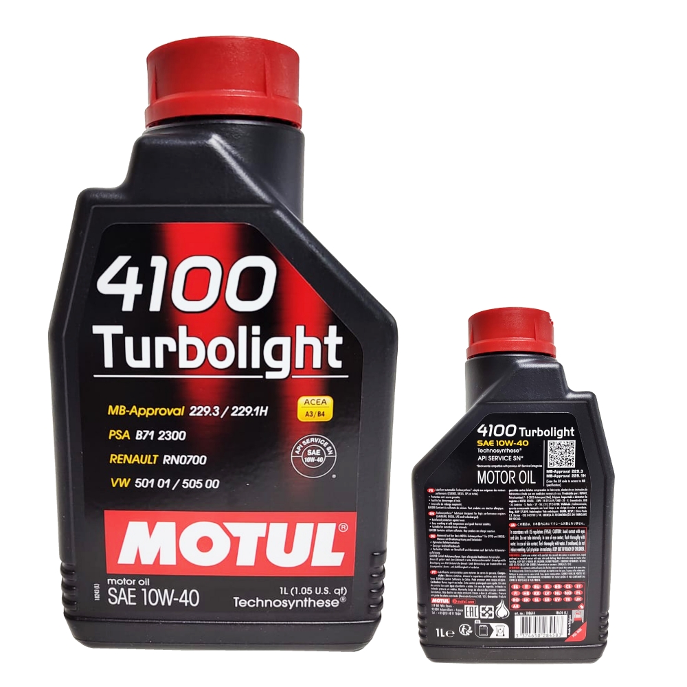 Motul 1 Litro - 10W40 - 4100 Performance