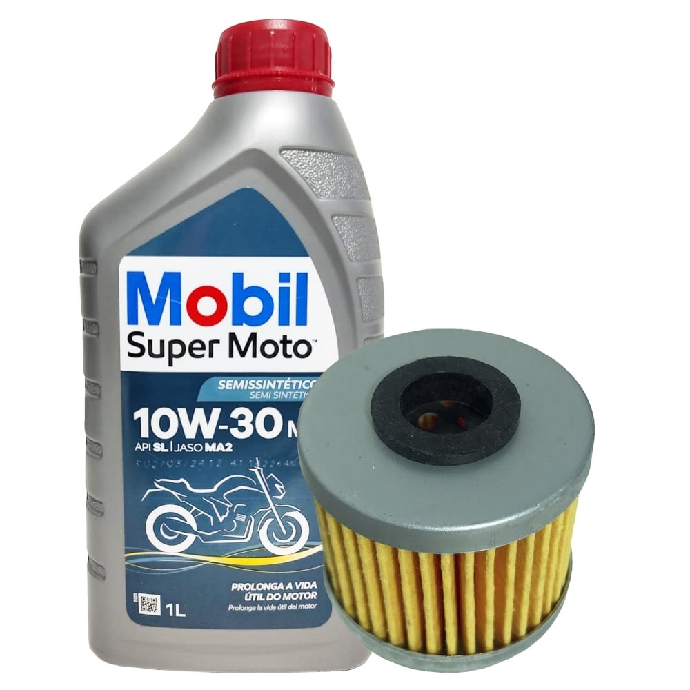 Óleo Motor 1L 10w30 + Filtro Óleo Crf 230