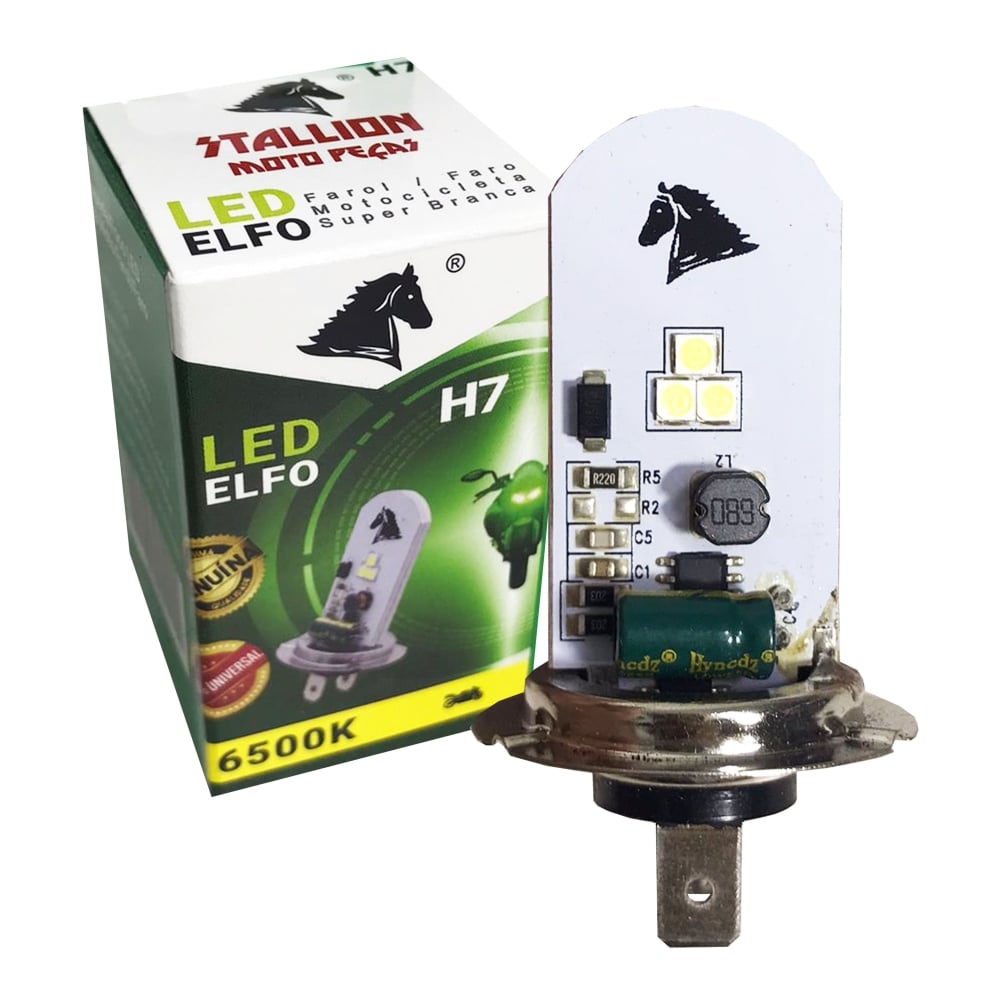 LAMPADA FAROL LED H7