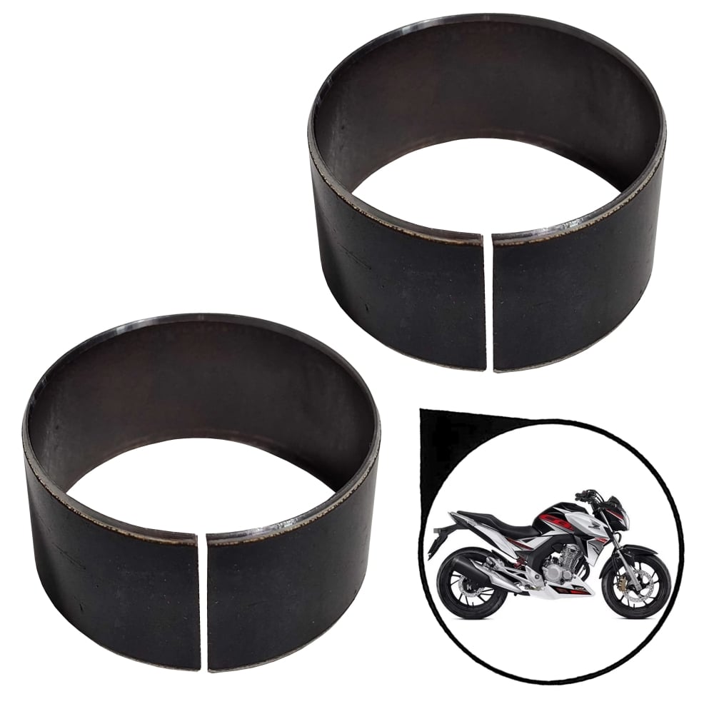 Par Buchas Guia Garfo Externo Cb 300r 2009 A 2015 Cbx 250 Twister 2001 A 2008 Modelo Original