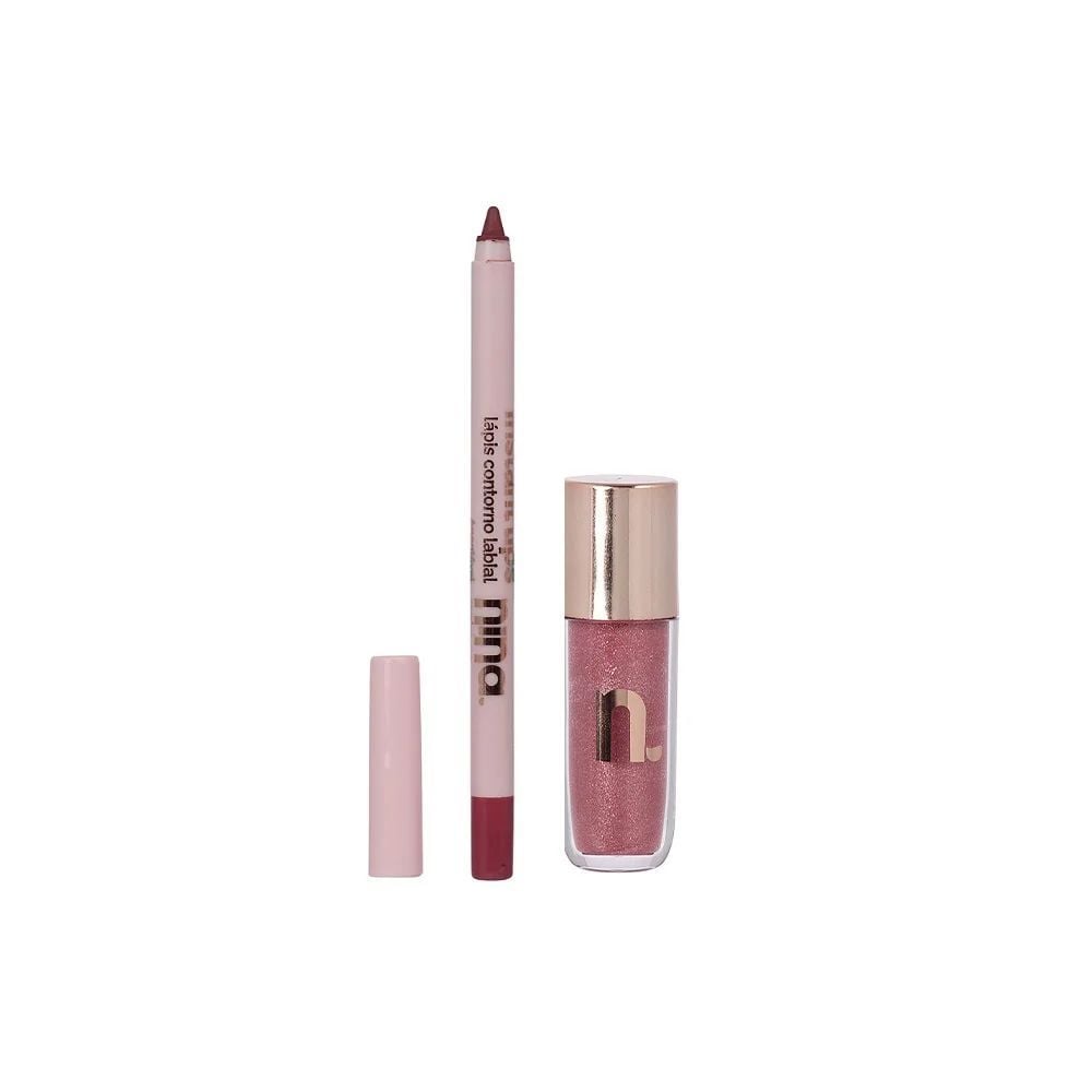 Lip Combo Glamour Diamond - Nina Makeup