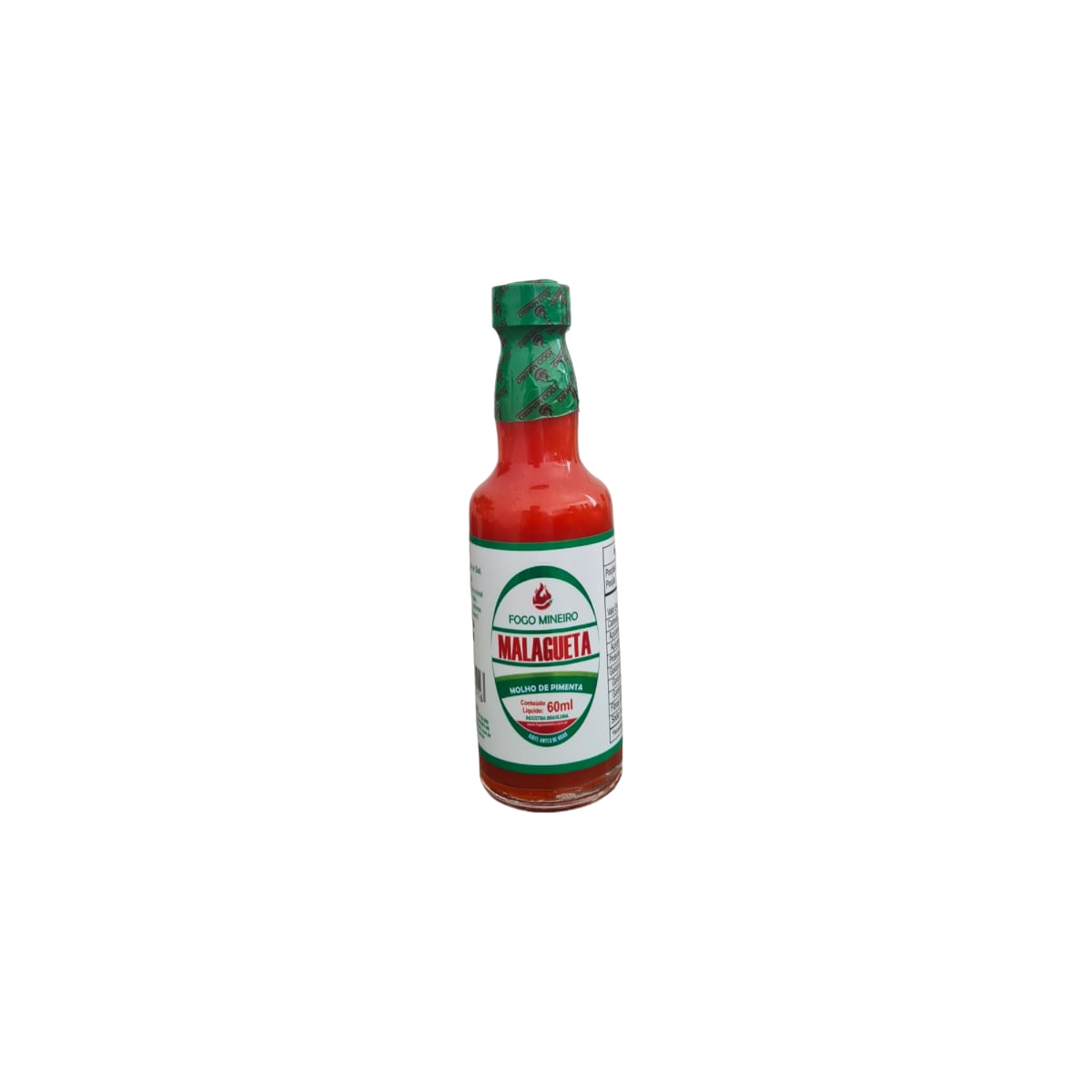 Molho de Pimenta Malagueta 60 ml