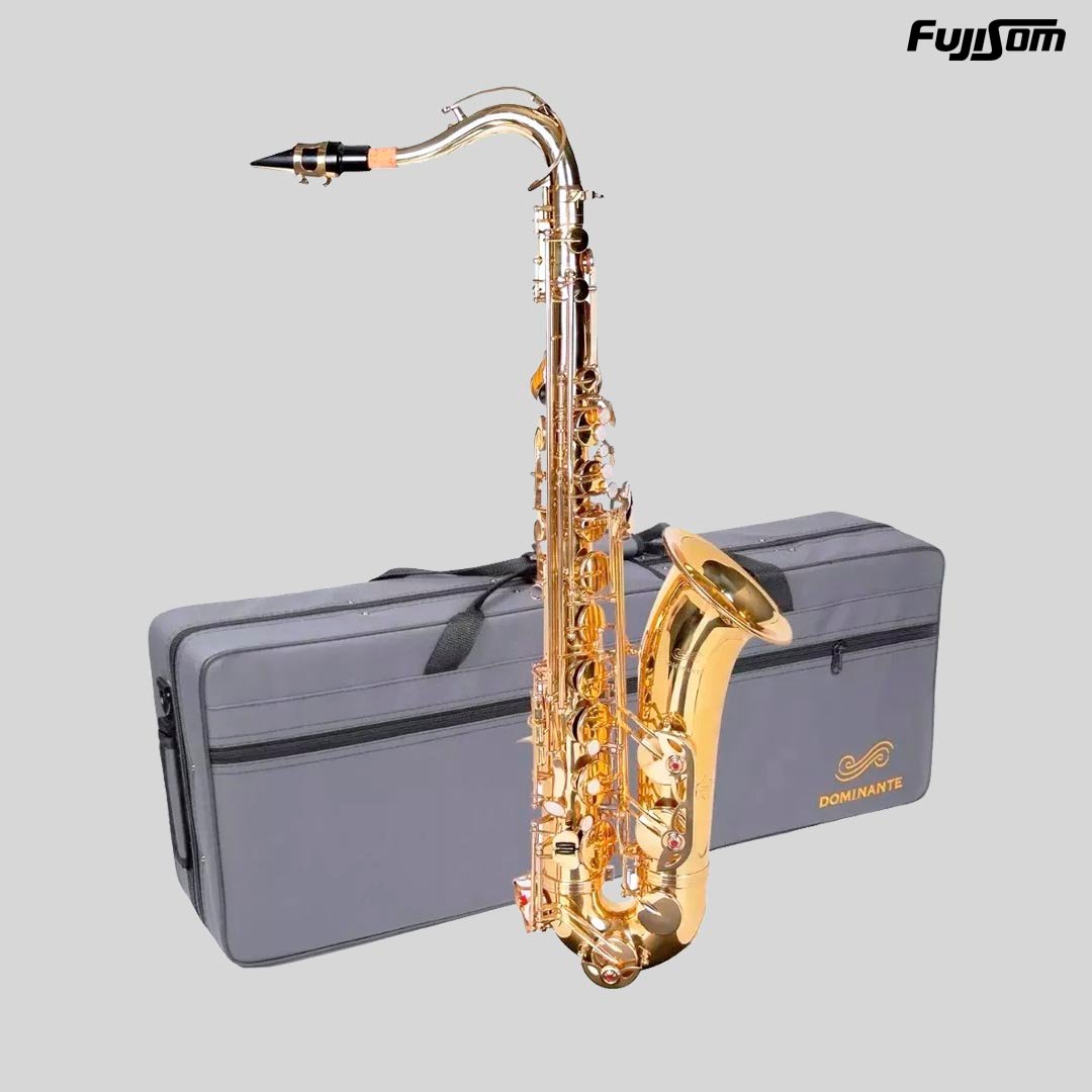 SAX TENOR DOMINANTE SIB DOURADO COM CASE