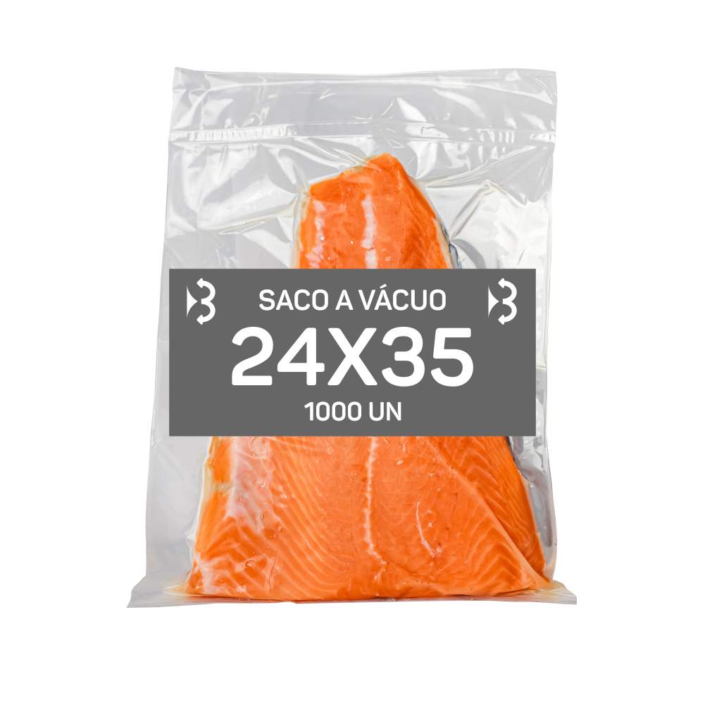 Saco a Vácuo MRP 24x35 cm - 1000 Unidades