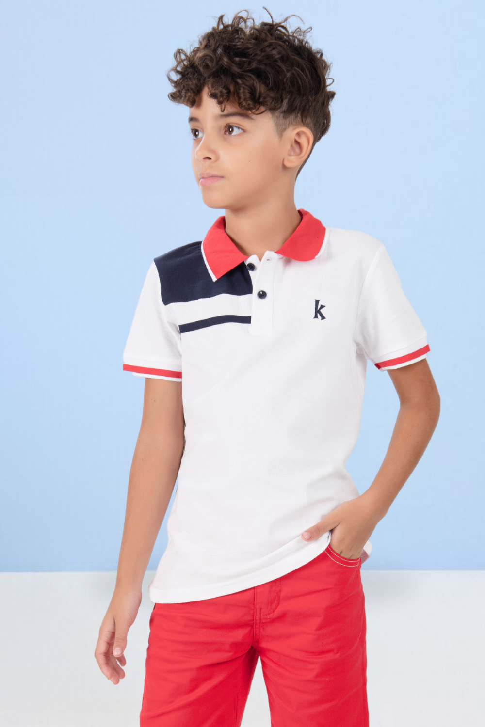 Camisa Gola Polo Infantil Social Menino