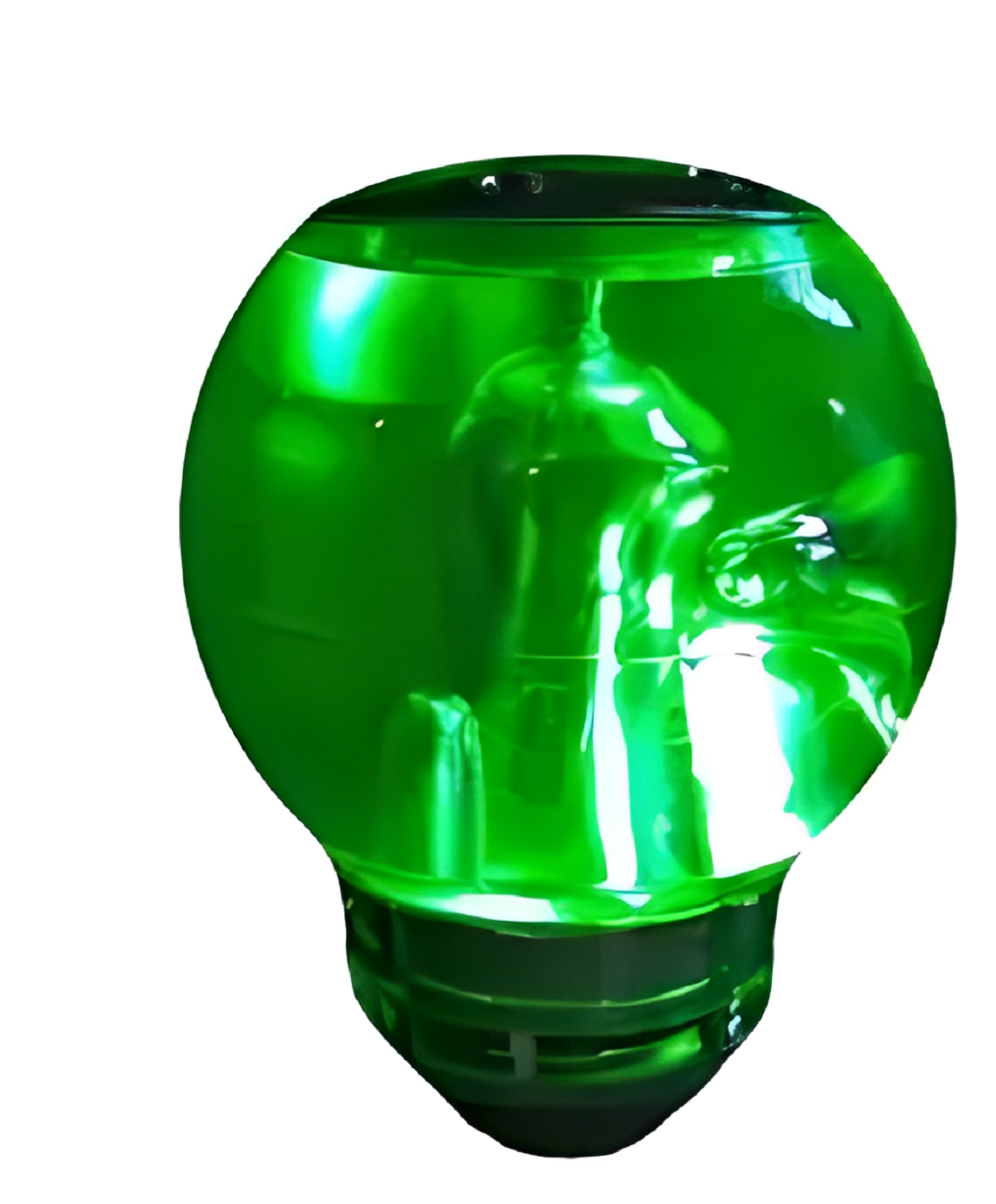 BOLA CAMBIO MANOPLA ILUMINADA LED VERDE 