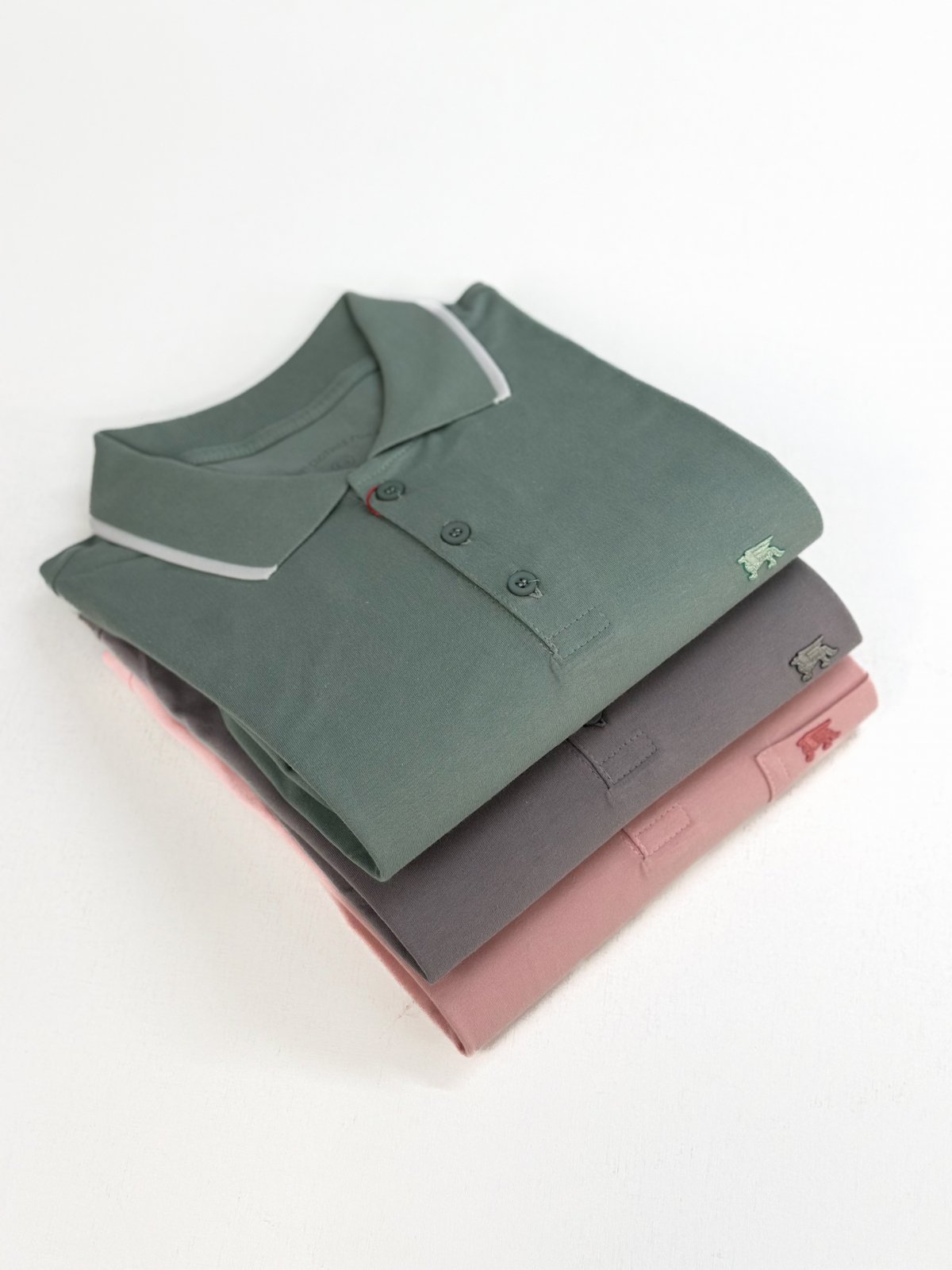 Kit 3 Camisas Polo Algodão Tamanho XGG - Escolha Sua Cor