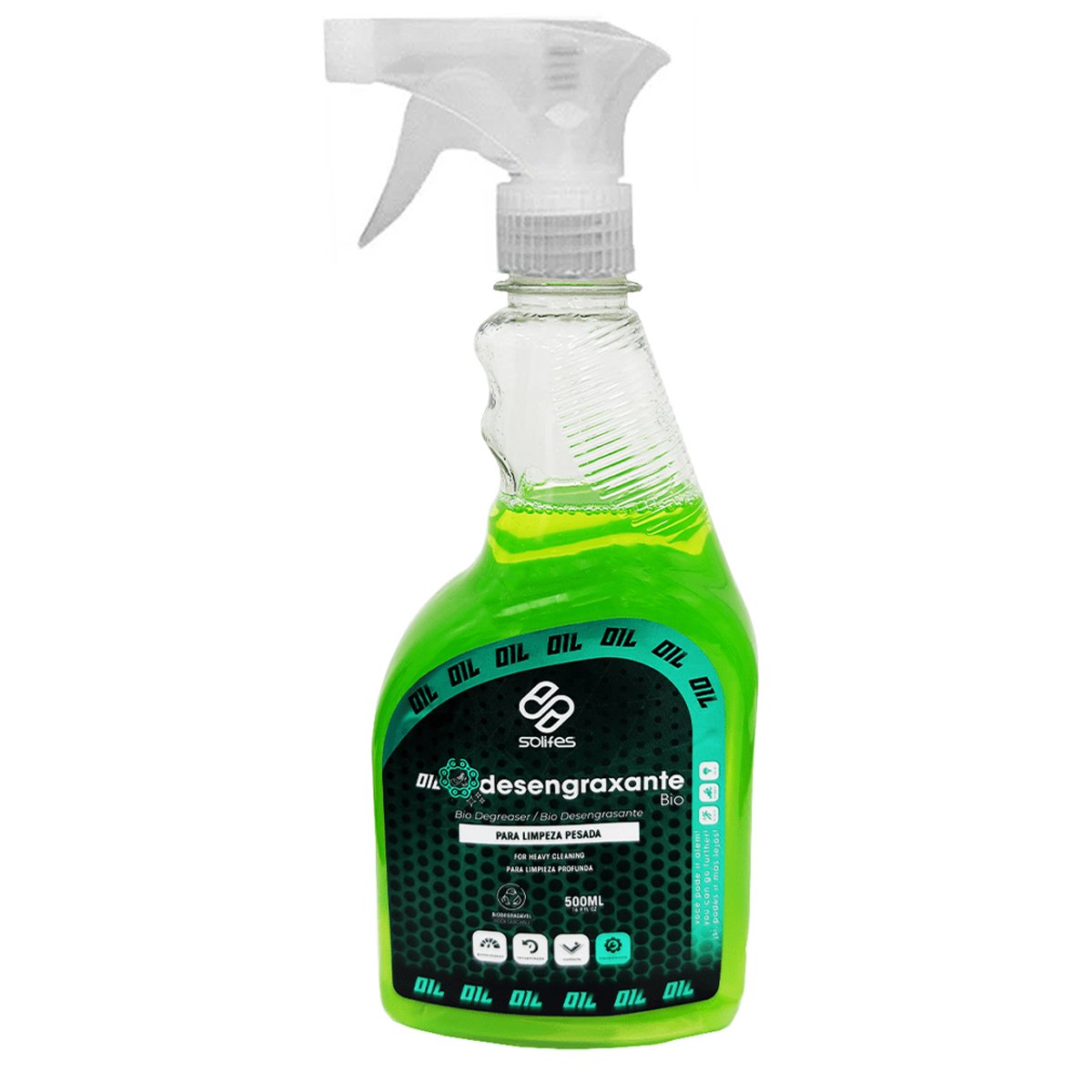 Desengraxante Solifes Biodegradável Com Gatilho 500ml