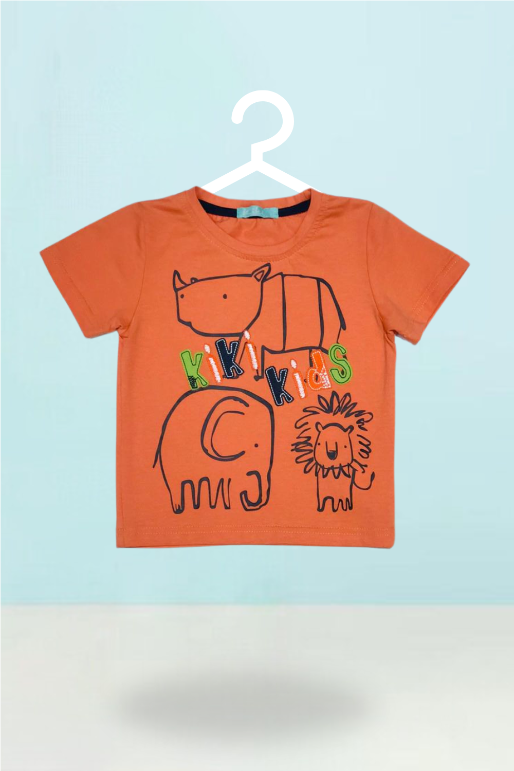 Camiseta Baby Safari Menino Verão 