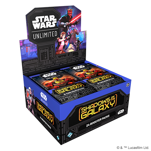 STAR WARS UNLIMITED SHADOWS OF THE GALAXY BOOSTER BOX "EN"