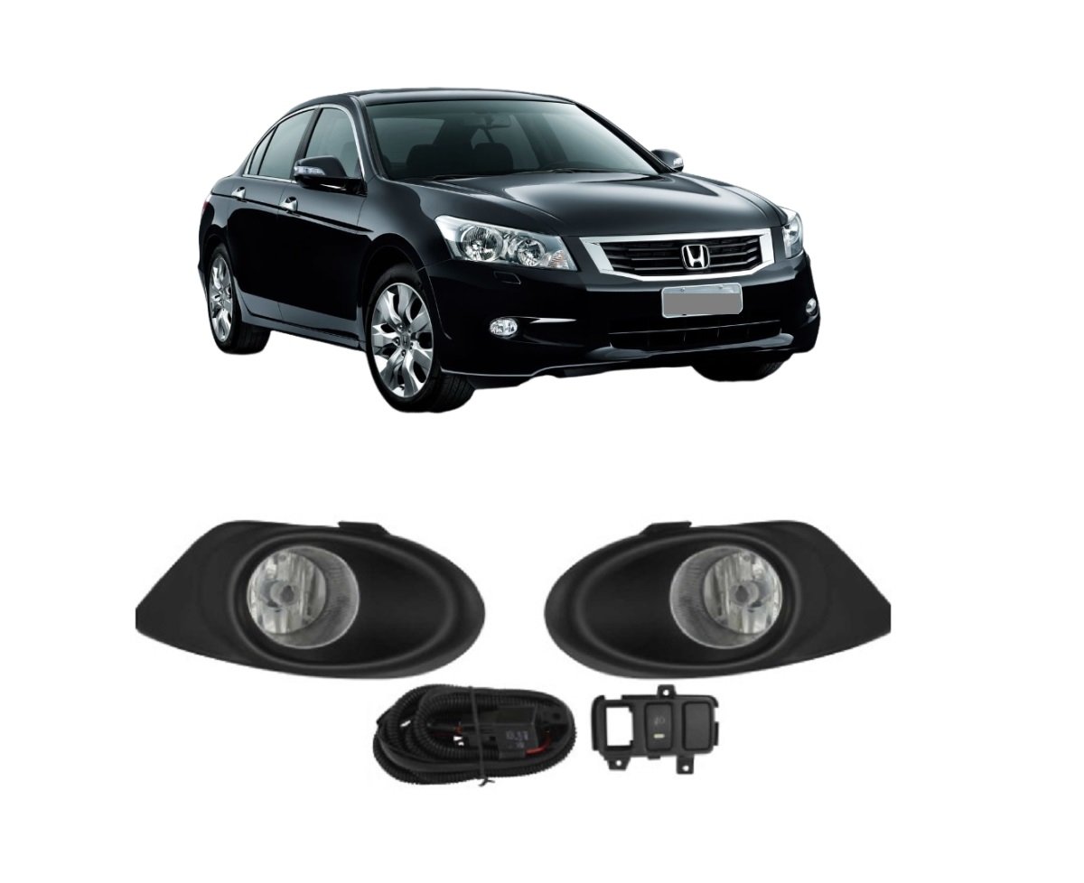 KIT FAROL AUXILIAR NEBLINA HONDA ACCORD 2009 A 2012 - ORGUS