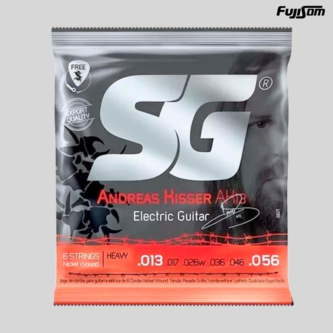 ENCORDOAMENTO SG PARA GUITARRA 0.13 AK13 ANDREAS KISSER