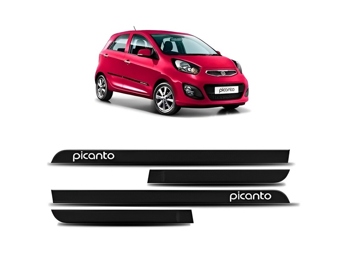 APLIQUE FRISO LATERAL KIA PICANTO 2010/ 4 PTS PERSONALIZADO