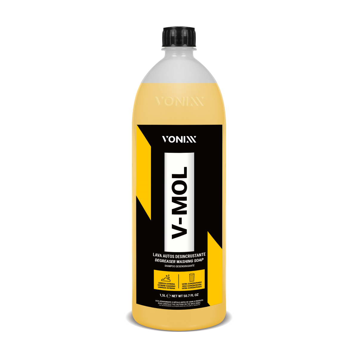 V-mol Lava Autos Desincrustante De Graxa E Lama 1,5l Vonixx