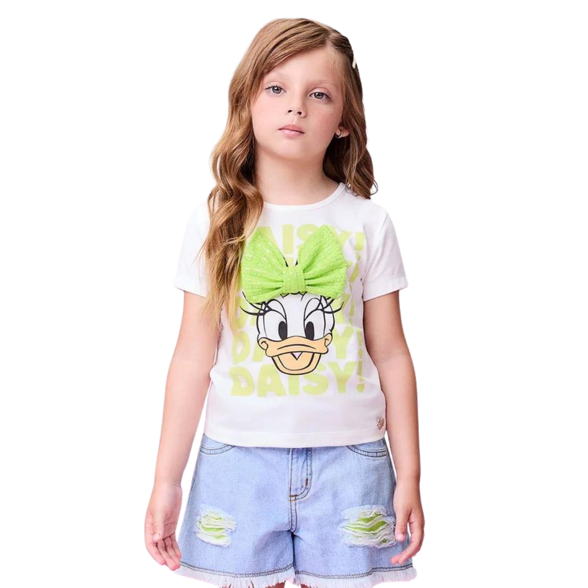 Blusa com Estampa Daisy Duck Momi H5514