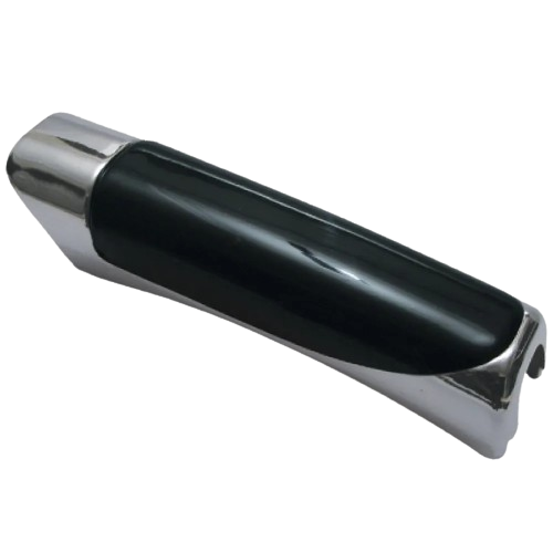 CAPA MANOPLA FREIO MAO PRETO/CROMADA