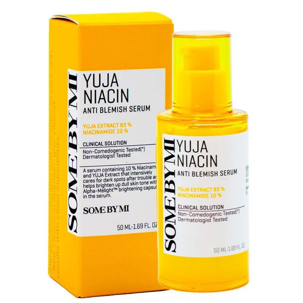 Sérum Clareador Yuja Niacin Anti Blemish Serum 50ml - Some by Mi