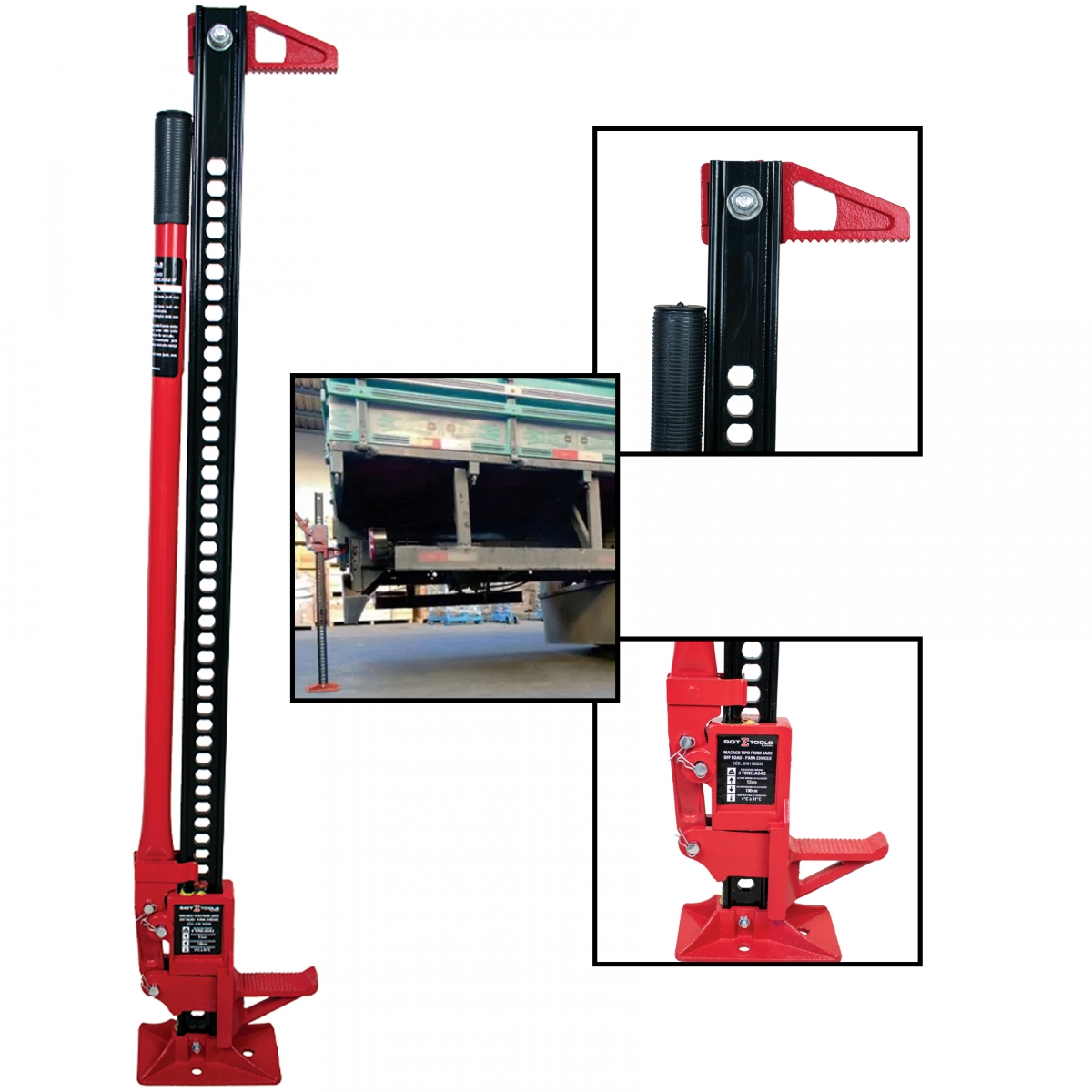 Macaco Manual Hi Lift 48 Polegadas 1,20m 3 Ton Sigma Tools