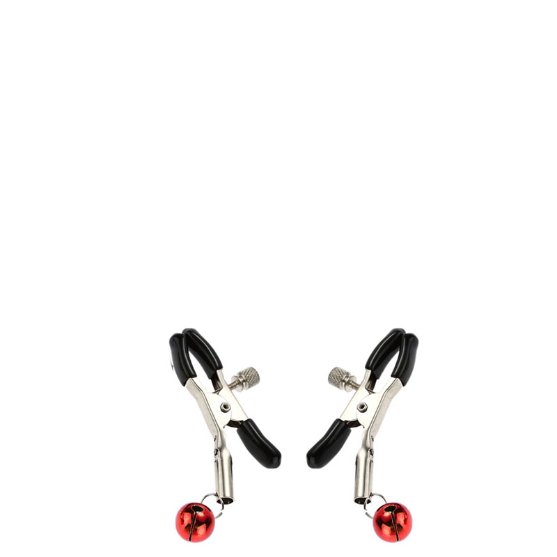 Grampos para Mamilos com Guizo Duplo com Presilhas Ajustáveis ? SD-032