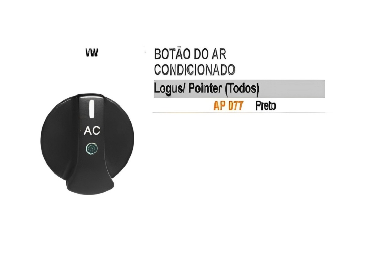 BOTAO AR CONDICIONADO LOGUS/POINTER 1993 ATÉ 1996