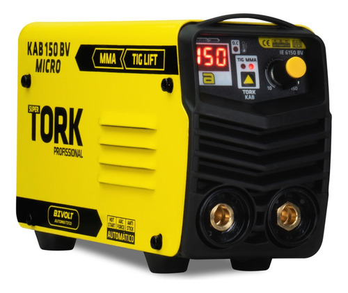 INVERSOR MMA 150 AMPERES - KAB 150 MICRO 220V
