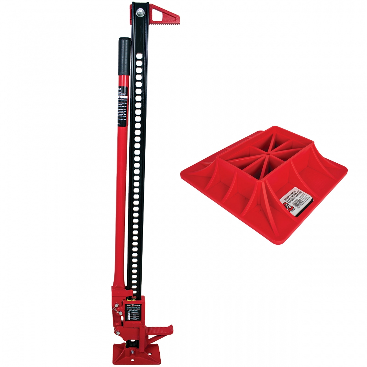 Macaco Manual Hi Lift 48 Polegadas 1,20m 3 Ton Com Base em Nylon Sigma Tools