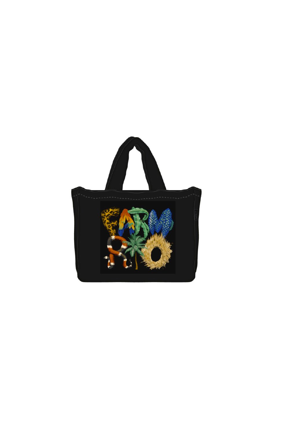 BOLSA FARM TOTE PRAIANA FARM RIO PRETA