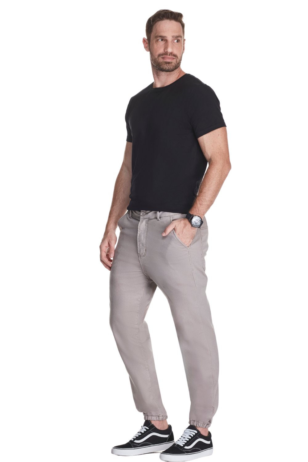 Calça Jogger Comfy Vitor Cinza