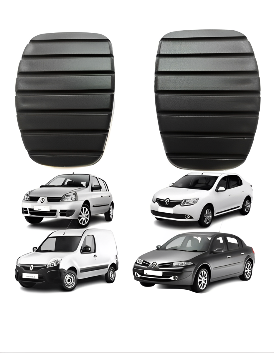 KIT CAPA PEDAL FREIO/EMBREAGEM CLIO/KANGOO/SYMBOL/MEGANE 06/